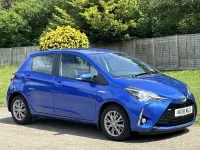 Usado Toyota Yaris Hybrid 2018 Azul Citadino