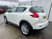 Used Nissan Juke Acenta 117 HP (86 kW) 2013 White SUV