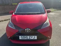 Used Toyota Aygo X-play 69 HP (50 kW) 2015 Red Hatchback