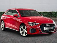 Used Audi A3 e-tron S-Line 200 HP (147 kW) 2023 Red Hatchback
