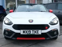 Used Abarth 124 Spider 168 HP (123 kW) 2019 White Cabriolet