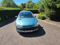 Używany Peugeot 206 75 KM (55 kW) 2001 Zielony Hatchback
