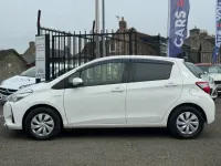 Used Toyota Yaris Hybrid 2024 White Hatchback