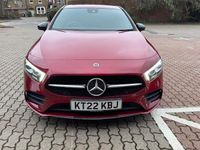 Used Mercedes A180 AMG line 136 HP (100 kW) 2022 Red Hatchback