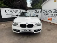 Used BMW 116 Sport Line 2014 White Hatchback