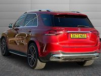 Used Mercedes GLE450 AMG AMG line 367 HP (269 kW) 2023 Red Estate