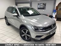 Used VW Tiguan SE 125 HP (91 kW) 2018 Silver SUV