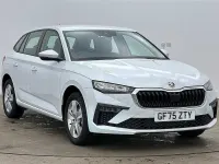 Used Skoda Scala SE 85 HP (62 kW) 2025 Moon white metallic Hatchback