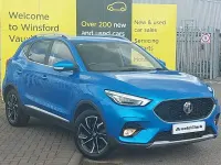Używany MG ZS Exclusive 111 KM (81 kW) 2023 Niebieski SUV