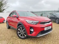 Used Kia Stonic 118 HP (86 kW) 2018 Red SUV
