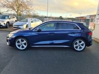 Used Audi A3 S-Line 150 HP (110 kW) 2022 Blue Hatchback