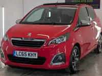 Used Peugeot 108 Allure 82 HP (60 kW) 2016 Red Hatchback