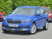 Used Skoda Kamiq SE 95 HP (69 kW) 2023 Blue SUV