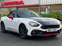 Used Abarth 124 Spider 170 HP (125 kW) 2018 White Cabriolet