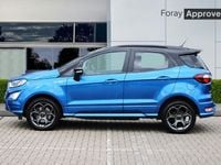 Used Ford Ecosport ST-Line 123 HP (90 kW) 2020 Desert island blue SUV