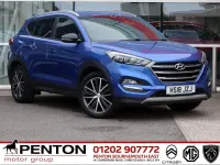 Used Hyundai Tucson GO! 141 HP (103 kW) 2018 Blue SUV