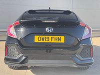 Begagnad Honda Civic SR 126 HK (92 kW) 2019 Svart Halvkombi