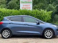 Used Ford Fiesta Titanium 125 HP (91 kW) 2020 Blue Hatchback