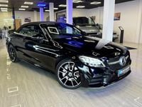 Used Mercedes C300 AMG line 245 HP (180 kW) 2021 Black Cabriolet