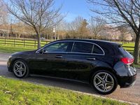 Used Mercedes A200 AMG line 2018 Black Hatchback