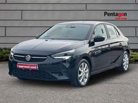 Used Vauxhall Corsa Design Edition 73 HP (53 kW) 2022 Black Hatchback