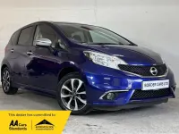 Used Nissan Note N-TEC 80 HP (58 kW) 2015 Blue Hatchback