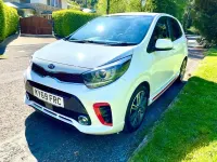 Used Kia Picanto GT-Line 99 HP (72 kW) 2019 White Hatchback