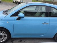 Used Fiat 500 Lounge 69 HP (50 kW) 2013 Blue Hatchback