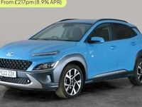 Used Hyundai Kona Premium 120 HP (88 kW) 2022 Blue SUV