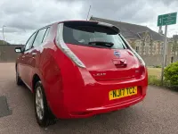 Used Nissan Leaf Acenta 80 kW (109 HP) 2017 Red Hatchback