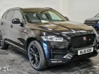 Used Jaguar F-Pace R-Sport 180 HP (132 kW) 2018 Black SUV