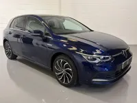 Used VW Golf VIII Style 150 HP (110 kW) 2022 Blue Hatchback