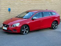 Used Volvo V60 R-Design 180 HP (132 kW) 2013 Red Estate