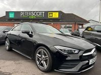 Used Mercedes CLA180 AMG line 136 HP (100 kW) 2021 Black Sedan