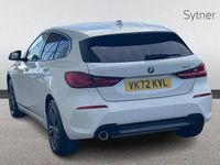 Used BMW 118 Sport Line 136 HP (100 kW) 2022 White Hatchback