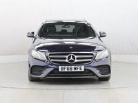 Used Mercedes E220 AMG line 194 HP (142 kW) 2018 Blue Estate