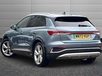 Used Audi Q4 e-tron S-Line 150 kW (204 HP) 2023 Geyser blue SUV