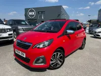 Used Peugeot 108 Allure Top 82 HP (60 kW) 2014 Red Hatchback