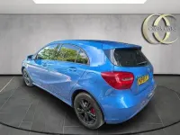 Used Mercedes A180 SE 122 HP (89 kW) 2016 Blue Hatchback