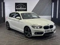 Used BMW 116 Sport Line 116 HP (85 kW) 2016 White Hatchback
