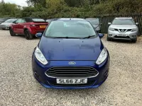Used Ford Fiesta Zetec 98 HP (72 kW) 2017 Blue Hatchback