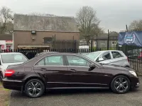 Begagnad Mercedes E220 Avantgarde 170 HK (125 kW) 2009 Vit Sedan