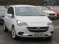 Used Vauxhall Corsa 75 HP (55 kW) 2016 White Hatchback