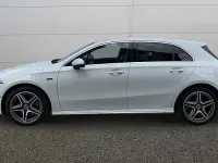 Used Mercedes A250 AMG line 218 HP (160 kW) 2020 White Hatchback