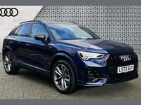 Used Audi Q3 Black Edition 150 HP (110 kW) 2023 Blue SUV
