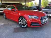 Used Audi A5 S-Line 190 HP (139 kW) 2017 Red Coupe