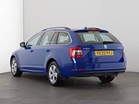 Used Skoda Octavia SE Technology 115 HP (84 kW) 2020 Blue Estate
