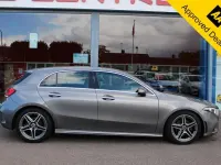 Used Mercedes A180 AMG line 136 HP (100 kW) 2019 Grey Hatchback