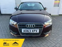 Begagnad Audi A3 Sportback Sport 122 HK (89 kW) 2013 Röd Halvkombi