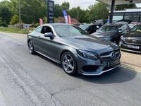 Used Mercedes C220 AMG line 170 HP (125 kW) 2017 Grey Coupe